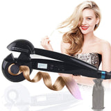 LCD Professional automatic Hair Curler Styling Tools  Female curlers curling Wand Ceramic