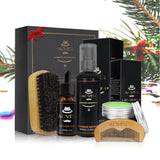 Aliver Beard Clean Set  With Essential Shampoo Brush Comb